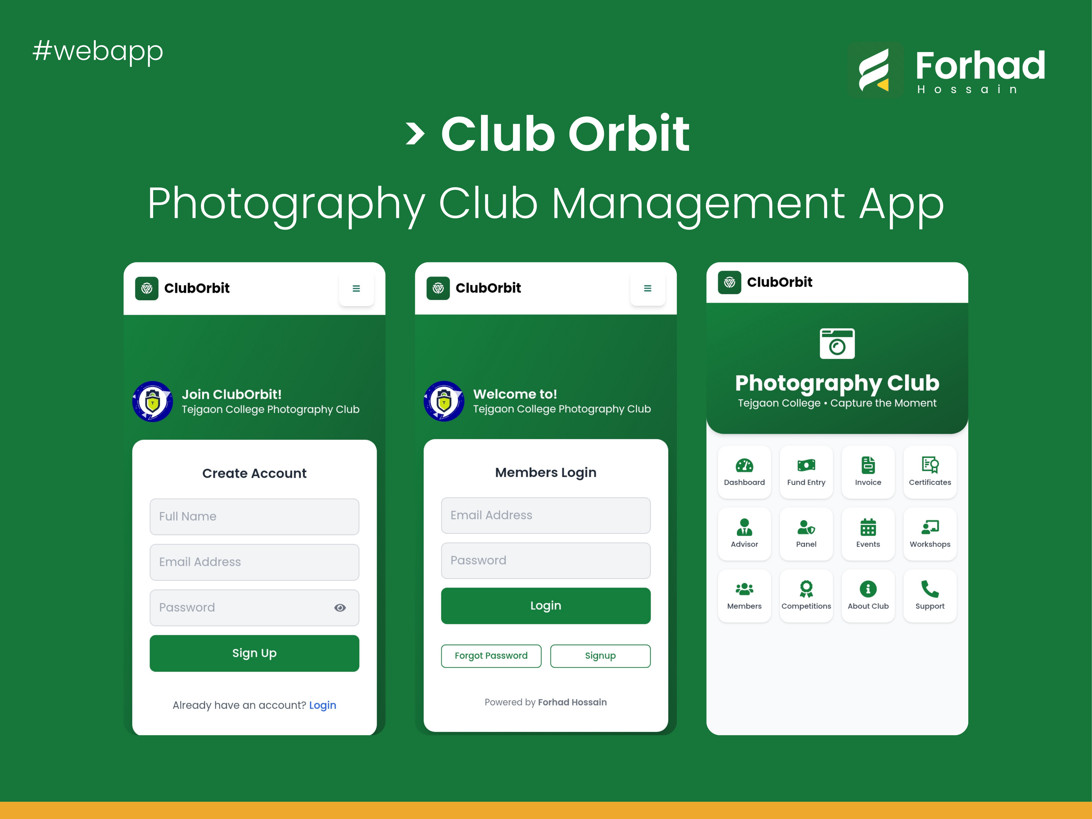 Club Orbit - Club Management App
